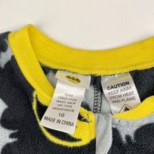 Load image into Gallery viewer, Boys DC Comics, Batman fleece all-in-one pyjamas, GUC, size 10,  