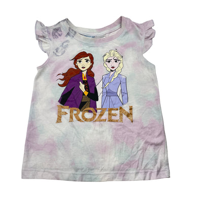 Girls Disney, Frozen tie dyed top, FUC, size 2,  