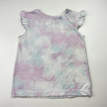 Load image into Gallery viewer, Girls Disney, Frozen tie dyed top, FUC, size 2,  