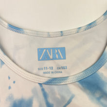 Load image into Gallery viewer, Girls Zara, tie dyed sports / activewear top, EUC, size 11-12,  