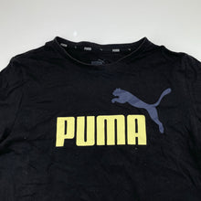 Load image into Gallery viewer, Unisex PUMA, black cotton sports / activewear top, EUC, size 11-12,  