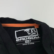 Load image into Gallery viewer, Boys Bad Boy, black cotton singlet / tank top, skateboard, EUC, size 7,  