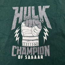 Load image into Gallery viewer, Boys Marvel, Hulk, green cotton tee / top, GUC, size 5-6,  