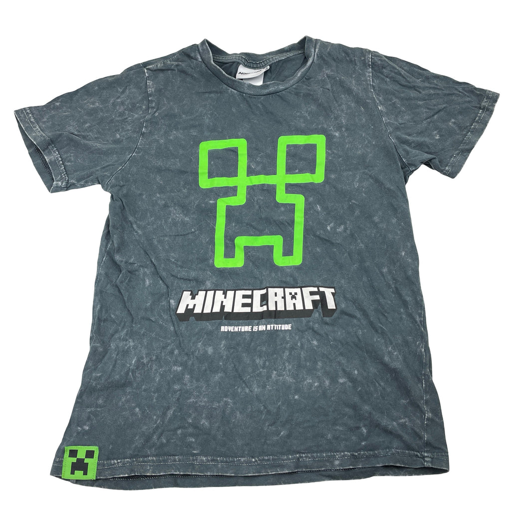 Boys Mojang, Minecraft cotton tee / top, GUC, size 7,  