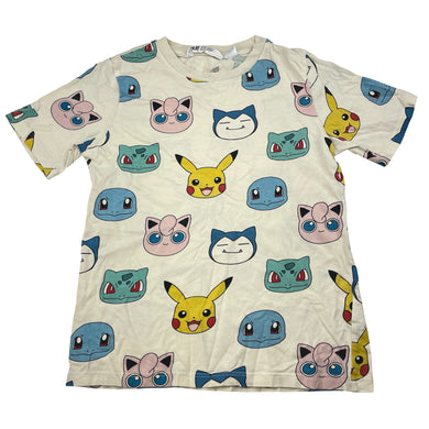 Boys H&M, POKEMON cotton tee / top, GUC, size 7-8,  
