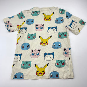 Boys H&M, POKEMON cotton tee / top, GUC, size 7-8,  