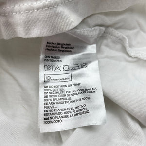 Boys H&M, POKEMON white cotton tee / top, EUC, size 7-8,  