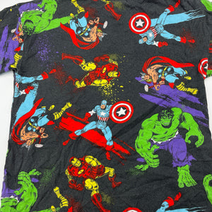 Boys Marvel, Comics flip sequin cotton tee / top, GUC, size 8,  