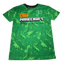 Load image into Gallery viewer, Boys Mojang, Minecraft sports / activewear top, EUC, size 10-11,  