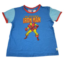 Load image into Gallery viewer, Boys Peter Alexander, Marvel Iron Man cotton pyjama tee / top, GUC, size 6,  