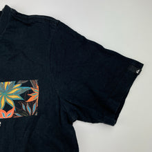 Load image into Gallery viewer, Boys Quiksilver, regular fit black cotton tee / top, GUC, size 10,  