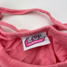 Load image into Gallery viewer, Girls LOL Surprise, flip sequin pink cotton top, no size, armpit to armpit: 32cm, GUC, size 5-6,  