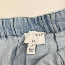 Load image into Gallery viewer, Girls Witchery, chambray cotton summer top, GUC, size 7,  