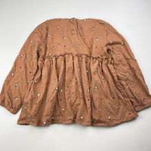 Load image into Gallery viewer, Girls Zara, cotton long sleeve top, hearts, GUC, size 4-5,  