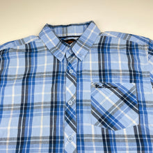 Load image into Gallery viewer, Boys Ben Sherman, checked lightweight cotton short sleeve shirt, GUC, size 12-13,  