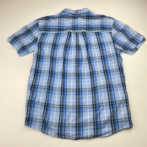 Boys Ben Sherman, checked lightweight cotton short sleeve shirt, GUC, size 12-13,  