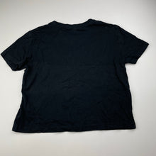 Load image into Gallery viewer, Girls ELLE, black cotton cropped tee / top, EUC, size 12-13,  