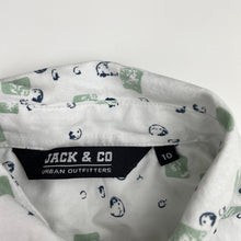 Load image into Gallery viewer, Boys JACK &amp; CO, lightweight cotton short sleeve shirt, GUC, size 10,  