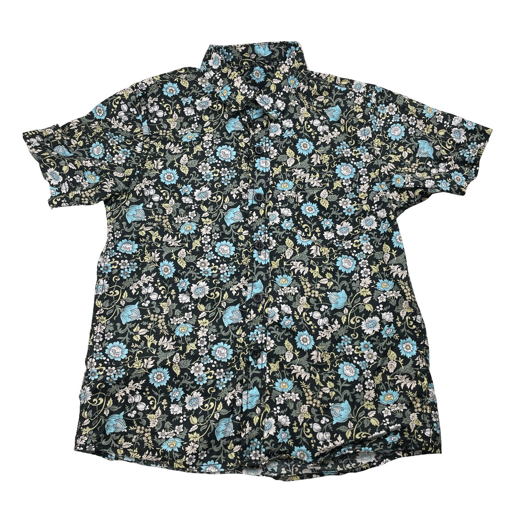 Boys FIRSTRIBE, floral lightweight short sleeve shirt, EUC, size 8,  