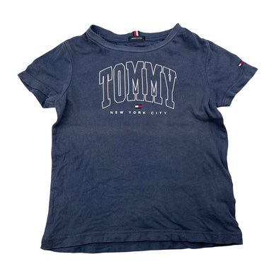 Boys Tommy Hilfiger, organic cotton tee / top, wash fade, FUC, size 4,  