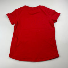 Load image into Gallery viewer, Girls Disney, Minnie Mouse red cotton tee / top, FUC, size 5,  