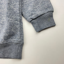 Load image into Gallery viewer, Boys MAIL BOX, fleece lined sweater / jumper, no size, armpit to armpit: 33cm, shoulder to cuff: 35cm, FUC, size 4-5,  