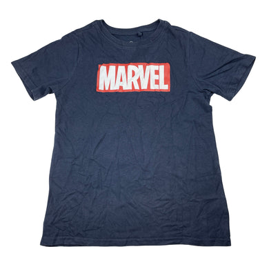 Boys Marvel, navy tee / top, GUC, size 7,  