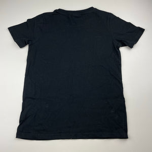 Boys Jurassic World, black cotton tee / top, dinosaurs, EUC, size 10,  