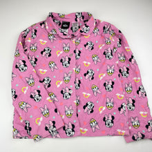 Load image into Gallery viewer, Girls Disney, Minnie Mouse flannel cotton winter pyjamas, GUC, size 7,  
