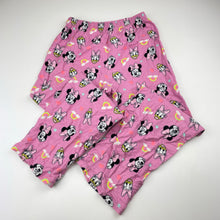 Load image into Gallery viewer, Girls Disney, Minnie Mouse flannel cotton winter pyjamas, GUC, size 7,  