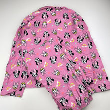 Load image into Gallery viewer, Girls Disney, Minnie Mouse flannel cotton winter pyjamas, GUC, size 7,  