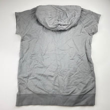 Load image into Gallery viewer, Boys Zudio, short sleeve cotton hooded top, FUC, size 13-14,  