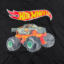 Load image into Gallery viewer, Boys black, tee / top, Hot Wheels, EUC, size 8,  
