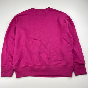 Girls Uniqlo, pink sweater / jumper, EUC, size 9-10,  