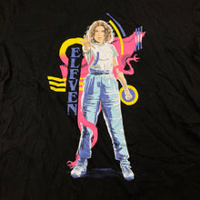 Load image into Gallery viewer, Girls STRANGER THINGS, black cotton tee / top, Sz: XXS, armpit to armpit: 42cm, EUC, size 12-14,  