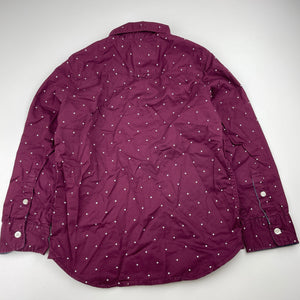 Boys H&M, cotton long sleeve shirt, EUC, size 6,  