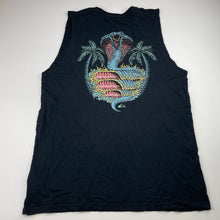Load image into Gallery viewer, Boys Quiksilver, muscle fit cotton singlet / tank top, snake, GUC, size 14,  