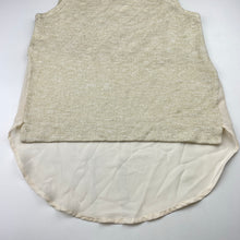 Load image into Gallery viewer, Girls Bardot Junior, lightweight metallic knit top, EUC, size 12,  