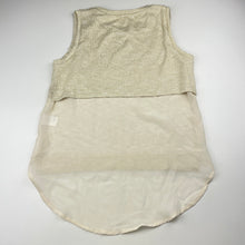 Load image into Gallery viewer, Girls Bardot Junior, lightweight metallic knit top, EUC, size 12,  