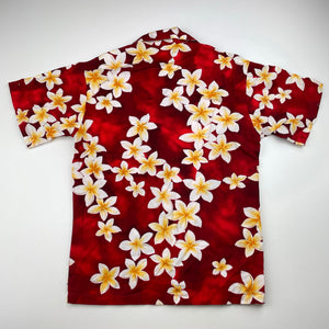 Boys Royal Hawaiian Creations, Authentic Hawaiian cotton short sleeve shirt, EUC, size 8,  