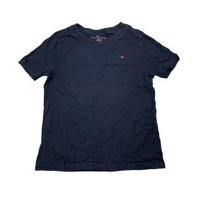 Boys Tommy Hilfiger, navy cotton tee / top, GUC, size 4-5,  
