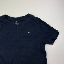 Load image into Gallery viewer, Boys Tommy Hilfiger, navy cotton tee / top, GUC, size 4-5,  