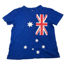 Load image into Gallery viewer, Boys Urban Supply, blue cotton tee / top, Australia, GUC, size 7,  