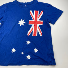 Load image into Gallery viewer, Boys Urban Supply, blue cotton tee / top, Australia, GUC, size 7,  