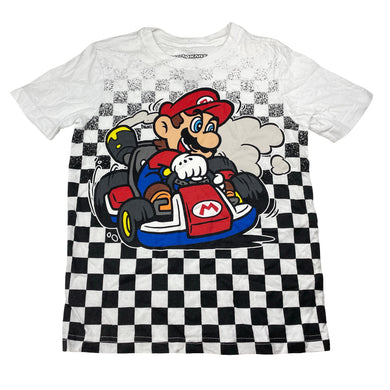 Boys Nintendo, MARIOKART cotton tee / top, GUC, size 6-7,  