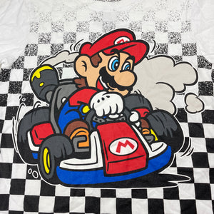 Boys Nintendo, MARIOKART cotton tee / top, GUC, size 6-7,  