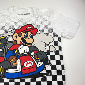 Boys Nintendo, MARIOKART cotton tee / top, GUC, size 6-7,  