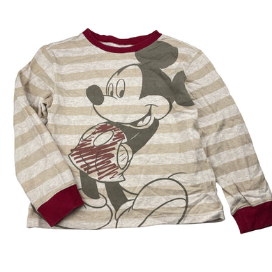 Boys Uniqlo, Disney Mickey Mouse cotton long sleeve top, FUC, size 8,  