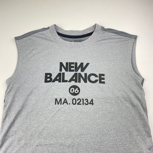 Boys New Balance, sports / activewear singlet / tank top, GUC, size 10,  