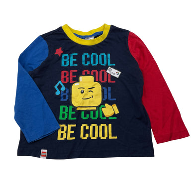 Boys Lego, long sleeve pyjama top, FUC, size 2,  